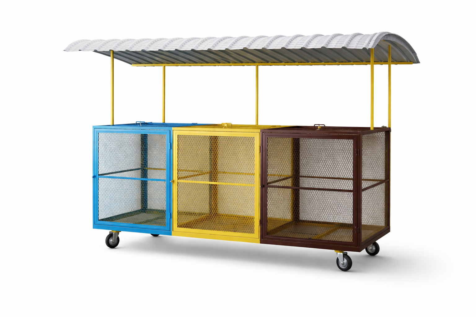 Recycle Cage with Roof